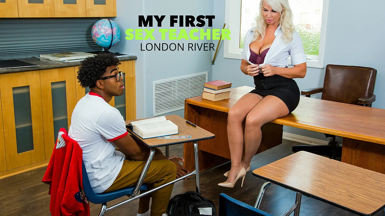 London River is willing to help her student, but she wants cock in return - Naughty America